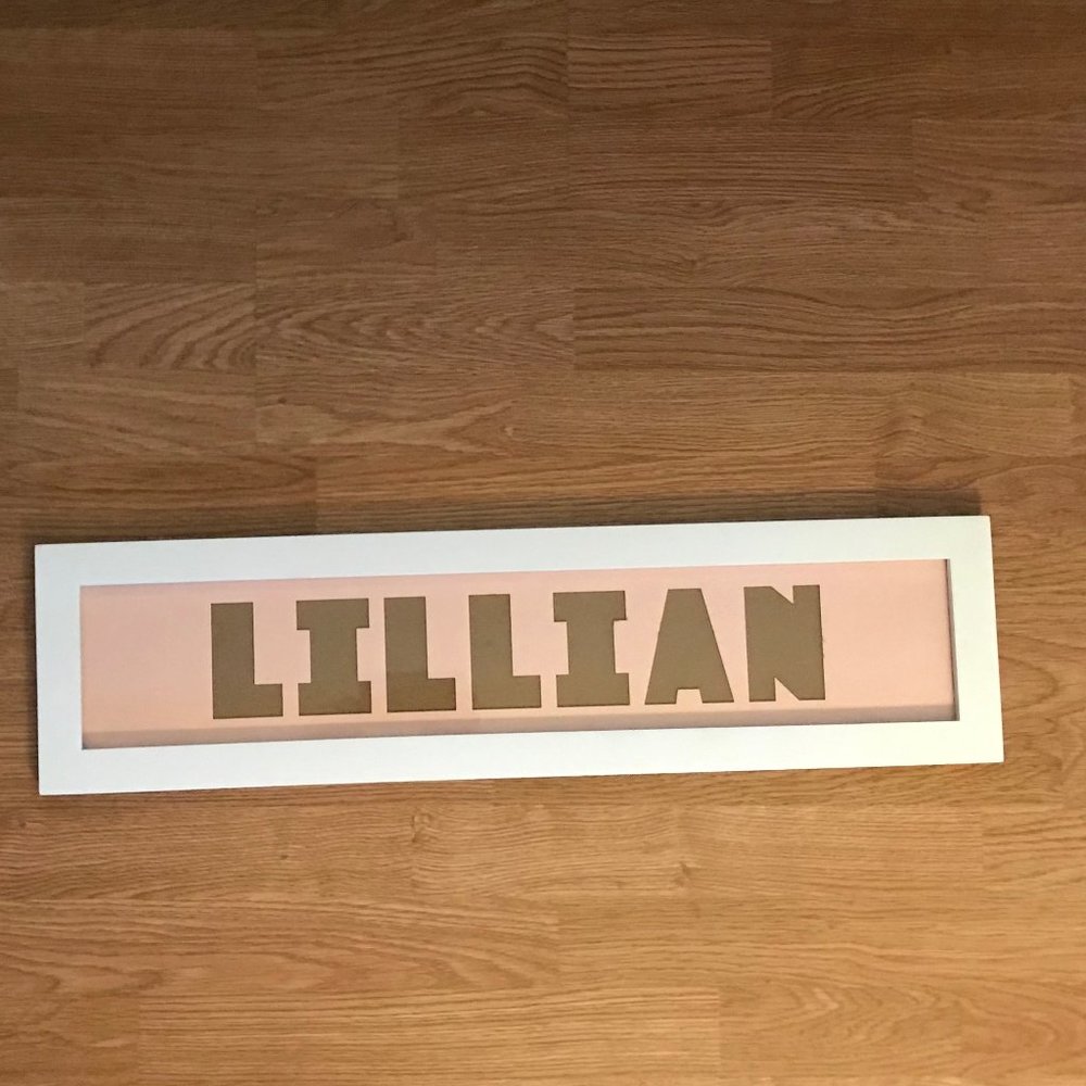 "Lillian" Photo Frame.